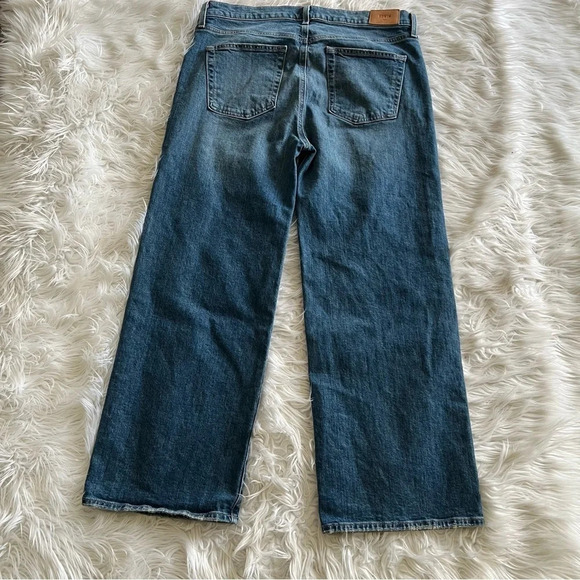 NWOT EDWIN Marli High Waist Ankle Wide Leg Jeans Paloma Organic Cotton Casual 32 - Picture 9 of 11